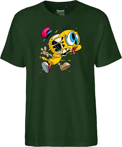 Freaky Streetwear Gelber Kanarienvogel - Underground Horror Cartoon - freaky Vogel Kunst, Gangster Cartoon Horror, urbane Neon Pop Art, Skelett Kanarienvogel Streetwear, gelber Kanarienvogel Horror, Cartoon Streetwear Freaky, freaky Mütze Cartoon, gelbes Kanarienvogel Skelett, Tweety Bird freaky, Looney Tunes streetwear, cartoon underground, Warner Bros horror, Tweety Bird gangster, hip hop cartoon, Looney Tunes horror, Tweety Bird skeleton, cartoon horror art, Tweety Bird streetwear, Looney Tunes fan art, Underground Cartoon Kunst, Hip Hop Cartoon Horror, Geek Streetwear Druck, Zombie Kanarienvogel Mütze, alternative urbane Kunst, Neon Cartoon Horror, lebhafter Horror Druck - Fairtrade T-Shirt