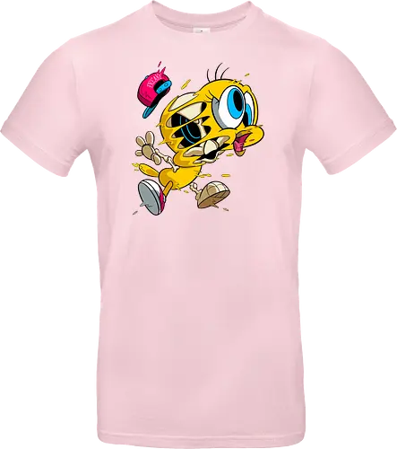 Freaky Streetwear Gelber Kanarienvogel - Underground Horror Cartoon - freaky Vogel Kunst, Gangster Cartoon Horror, urbane Neon Pop Art, Skelett Kanarienvogel Streetwear, gelber Kanarienvogel Horror, Cartoon Streetwear Freaky, freaky Mütze Cartoon, gelbes Kanarienvogel Skelett, Tweety Bird freaky, Looney Tunes streetwear, cartoon underground, Warner Bros horror, Tweety Bird gangster, hip hop cartoon, Looney Tunes horror, Tweety Bird skeleton, cartoon horror art, Tweety Bird streetwear, Looney Tunes fan art, Underground Cartoon Kunst, Hip Hop Cartoon Horror, Geek Streetwear Druck, Zombie Kanarienvogel Mütze, alternative urbane Kunst, Neon Cartoon Horror, lebhafter Horror Druck - Standard T-Shirt