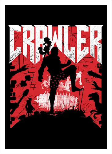 Dungeon Slayer - Dungeon crawler, Dungeon Crawler Carl, dcc, princess donut, mongo, litrpg, crawlers, doom - Artprint