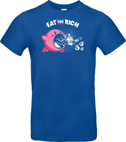 Eat The Rich - Eat The Rich, anti capitalism, funny, monopoly, billionaires - Standard T-Shirt