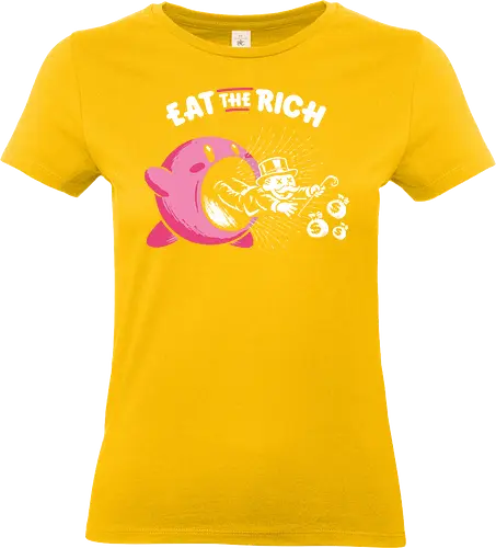 Eat The Rich - Eat The Rich, anti capitalism, funny, monopoly, billionaires - Standard T-Shirt (Women)