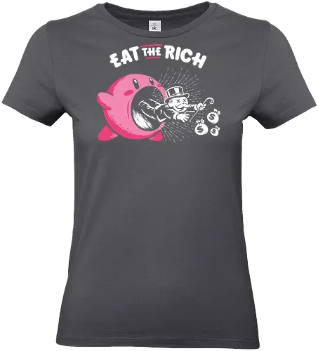 Eat The Rich - Eat The Rich, anti capitalism, funny, monopoly, billionaires - Standard T-Shirt (Women)