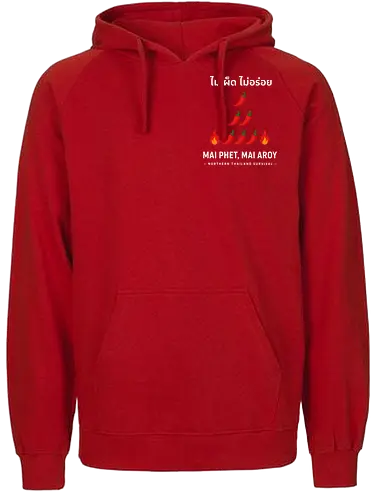 Scharf - Thailand, Scharf, Thaifood - Fairtrade Hoodie