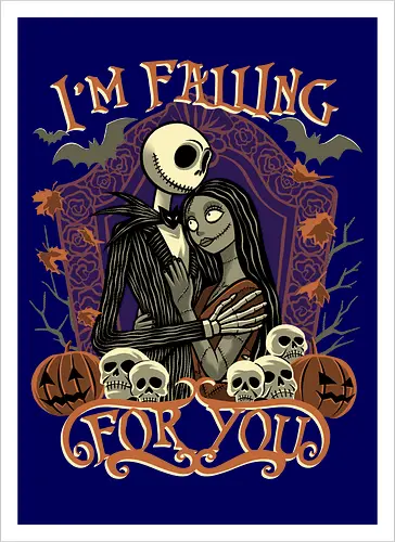Falling For You - Jack Skellington, Nightmare - Artprint