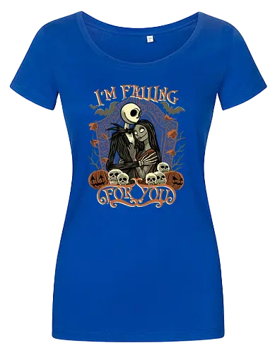 Falling For You - Jack Skellington, Nightmare - Women T-Shirt