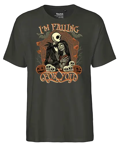 Falling For You - Jack Skellington, Nightmare - Fairtrade T-Shirt