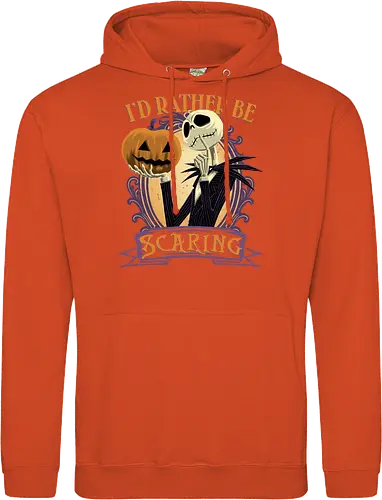 Rather Be Scaring - Jack Skellington, Nightmare - Standard Hoodie