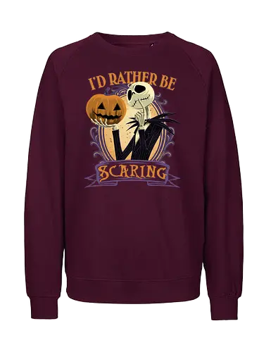 Rather Be Scaring - Jack Skellington, Nightmare - Fairtrade Sweatshirt