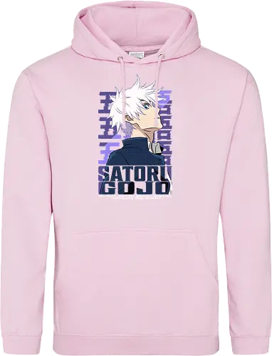 Satoru Gojo Japan Limitless Legend - Gojo Satoru, JJK strongest, Japan style, white hair anime, anime fan gift, cool sorcerer, minimalist design, Jujutsu - Standard Hoodie