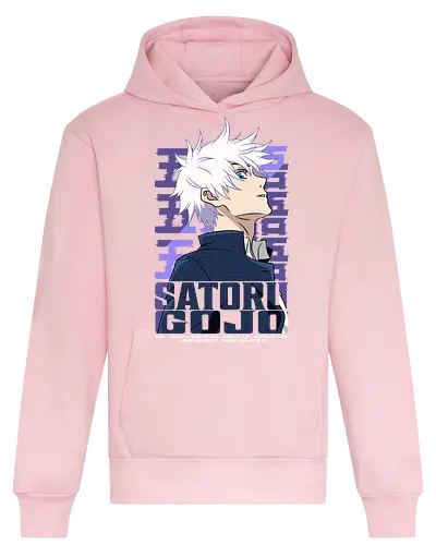 Satoru Gojo Japan Limitless Legend - Gojo Satoru, JJK strongest, Japan style, white hair anime, anime fan gift, cool sorcerer, minimalist design, Jujutsu - Heavyweight Hoodie