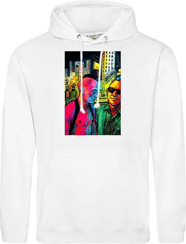 Wild Side - cyberpunk, street art, night life - Standard Hoodie