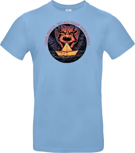 Join the Float - Movie, horror, Halloween, horror movie, clown, creepy, mystery, monster - Standard T-Shirt