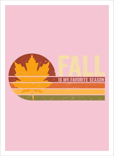 Fall vintage - autumn, nature, vintge, cozy, retro, books, fall, book, seasons, halloween, leaves - Artprint
