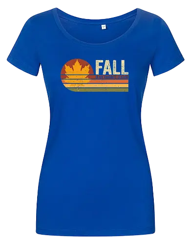 Fall vintage - autumn, nature, vintge, cozy, retro, books, fall, book, seasons, halloween, leaves - Women T-Shirt