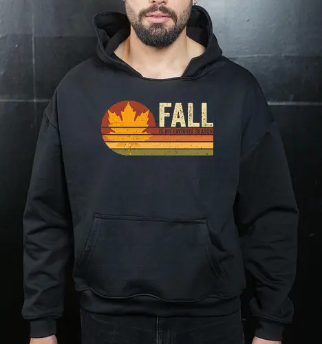 Fall vintage - autumn, nature, vintge, cozy, retro, books, fall, book, seasons, halloween, leaves - Cropped Hoodie