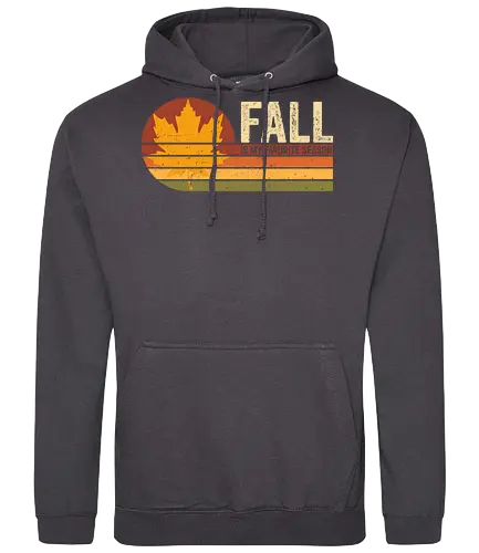 Fall vintage - autumn, nature, vintge, cozy, retro, books, fall, book, seasons, halloween, leaves - Standard Hoodie