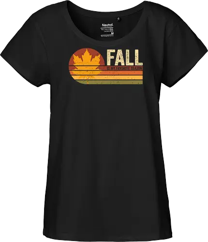 Fall vintage - autumn, nature, vintge, cozy, retro, books, fall, book, seasons, halloween, leaves - Fairtrade Girl Shirt