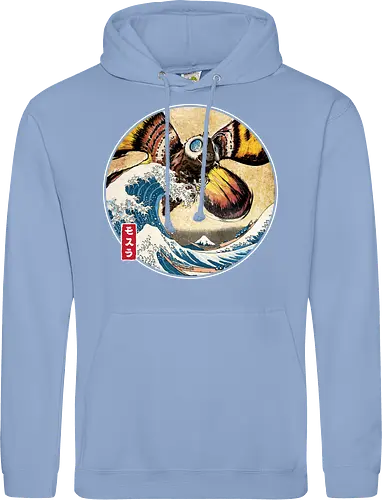 The Great Giant Moth off Kanagawa - Standard Hoodie