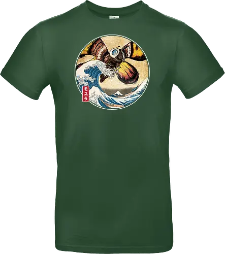 The Great Giant Moth off Kanagawa - Standard T-Shirt