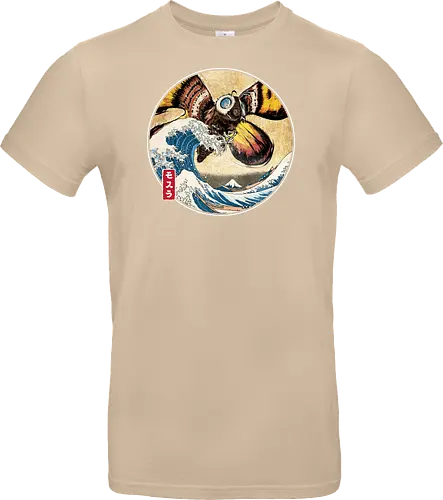The Great Giant Moth off Kanagawa - Standard T-Shirt
