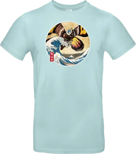 The Great Giant Moth off Kanagawa - Standard T-Shirt