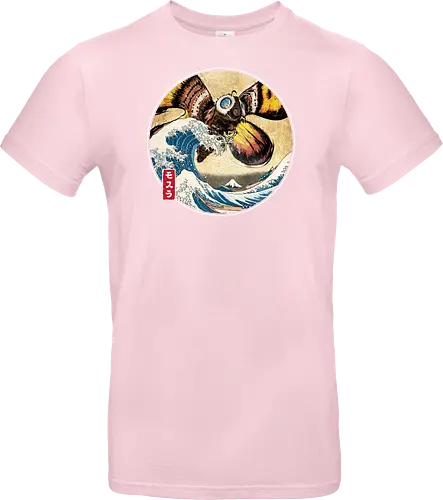 The Great Giant Moth off Kanagawa - Standard T-Shirt