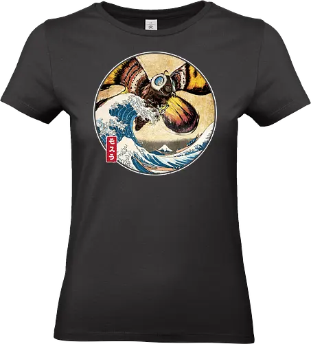 The Great Giant Moth off Kanagawa - Standard T-Shirt (Women)