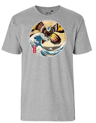 The Great Giant Moth off Kanagawa - Fairtrade T-Shirt