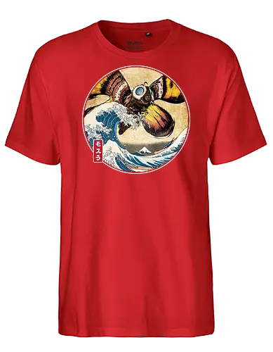 The Great Giant Moth off Kanagawa - Fairtrade T-Shirt