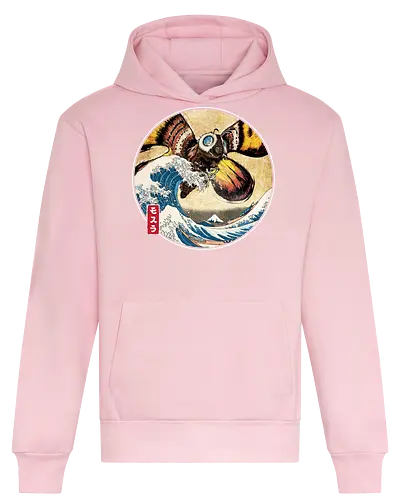 The Great Giant Moth off Kanagawa - Heavyweight Hoodie