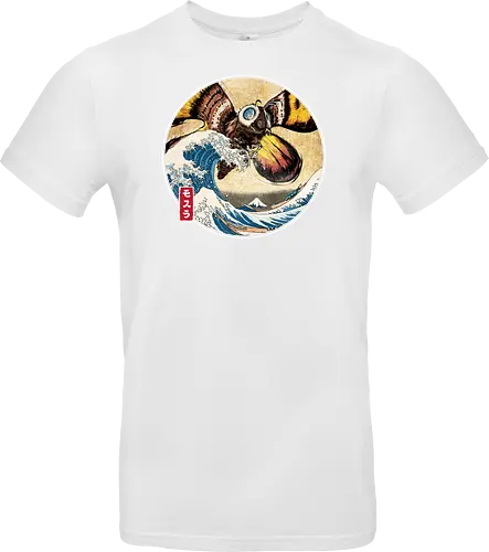 The Great Giant Moth off Kanagawa - Standard T-Shirt
