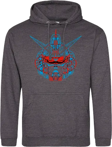 Mecha Anaglyph - Standard Hoodie