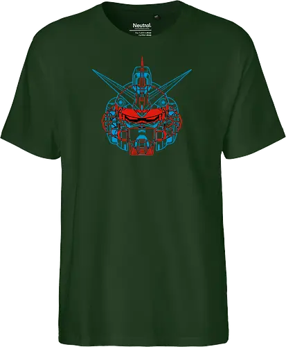 Mecha Anaglyph - Fairtrade T-Shirt