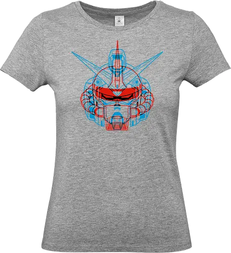 Mecha Anaglyph - Standard T-Shirt (Women)