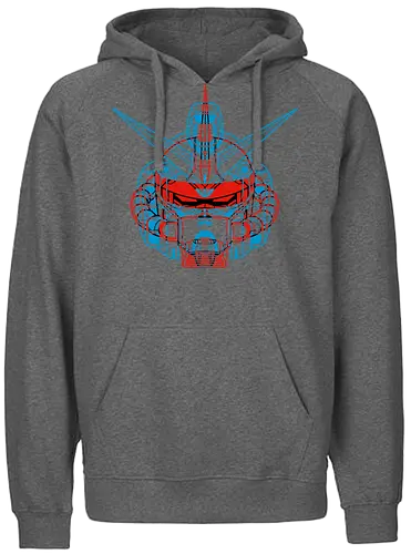 Mecha Anaglyph - Fairtrade Hoodie