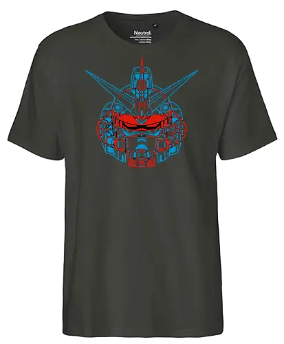 Mecha Anaglyph - Fairtrade T-Shirt