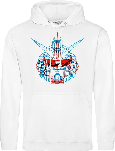 Mecha Anaglyph - Standard Hoodie