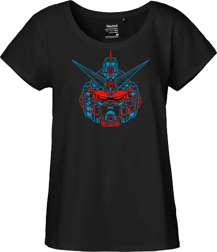 Mecha Anaglyph - Fairtrade Girl Shirt