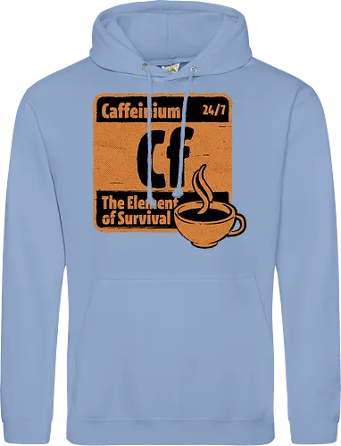 Element of Coffee - Science, Scientist, Sciencific, Science Art, Scientists, Science Humor, Chemistry, Chemistry Joke, Chemistry Humor, Biology, Coffee, Coffee Shop, Coffee Time, Coffee Cup, Coffee Addict, Science Joke, Funny Science, Retro Science, Sarcastic Science, Vintage Science, Funny Science Quote, Periodic Table, Periodic Table Joke, Periodic Table Parody, Stem, Humor, Joke, Fun, Funny, Sarcasm, Sarcastic, Irony, Ironic, Research, Physics - Standard Hoodie