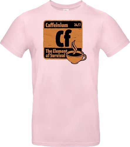 Element of Coffee - Science, Scientist, Sciencific, Science Art, Scientists, Science Humor, Chemistry, Chemistry Joke, Chemistry Humor, Biology, Coffee, Coffee Shop, Coffee Time, Coffee Cup, Coffee Addict, Science Joke, Funny Science, Retro Science, Sarcastic Science, Vintage Science, Funny Science Quote, Periodic Table, Periodic Table Joke, Periodic Table Parody, Stem, Humor, Joke, Fun, Funny, Sarcasm, Sarcastic, Irony, Ironic, Research, Physics - Standard T-Shirt