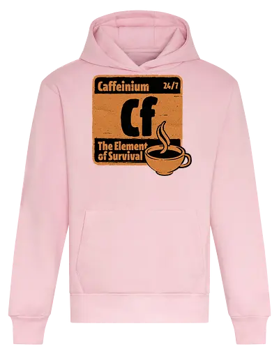 Element of Coffee - Science, Scientist, Sciencific, Science Art, Scientists, Science Humor, Chemistry, Chemistry Joke, Chemistry Humor, Biology, Coffee, Coffee Shop, Coffee Time, Coffee Cup, Coffee Addict, Science Joke, Funny Science, Retro Science, Sarcastic Science, Vintage Science, Funny Science Quote, Periodic Table, Periodic Table Joke, Periodic Table Parody, Stem, Humor, Joke, Fun, Funny, Sarcasm, Sarcastic, Irony, Ironic, Research, Physics - Heavyweight Hoodie