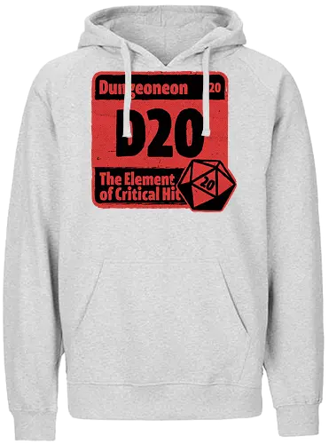 Element of Dungeon RPG - Critical Success, Science, Scientist, Sciencific, Science Art, Scientists, Science Humor, Science Joke, Funny Science, Retro Science, Sarcastic Science, Vintage Science, Funny Science Quote, Periodic Table, Periodic Table Joke, Periodic Table Parody, Stem, Humor, Joke, Fun, Funny, Sarcasm, Sarcastic, Irony, Ironic, Research, Physics, Chemistry, Chemistry Joke, Chemistry Humor, Biology, Dungeon Master, Dungeon, Dice, D20, Critical Hit, Critical, Critical Fail, Critical Role - Fairtrade Hoodie