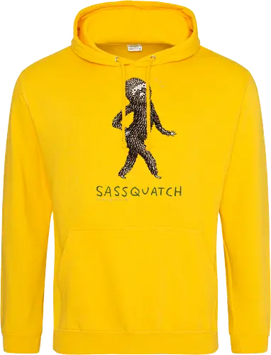 Braunes Pelziges Wesen Freche Pose Haltung Rosige Wangen - braunes pelziges eitles Wesen, elegante selbstbewusste mythische Pose, rosige Wangen goldener Glanz, Wald Legende Wortspiel, kreative Haltung Humor Kunst, handgefertigte Wesen Illustration, strukturiertes braunes beiges Fell, lustige moosgrüne Typografie, Popkultur Humor Geschenk, mythisches Wesen Haltung Shirt, Stadtlegende süße Illustration, Folklore Wesen Humor Kunst, pelziger Charakter Laufsteg Pose, Wald Wesen Pop Humor, kreatives englisches Folklore Wortspiel - Standard Hoodie