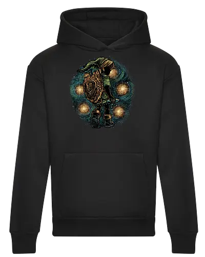 Melody of the Night Sky - legend, games, Japanese, adventure, Hero, gaming, gamer, videogames - Heavyweight Hoodie