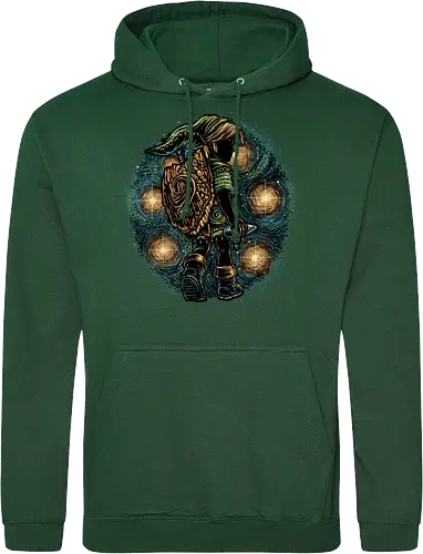 Melody of the Night Sky - legend, games, Japanese, adventure, Hero, gaming, gamer, videogames - Standard Hoodie