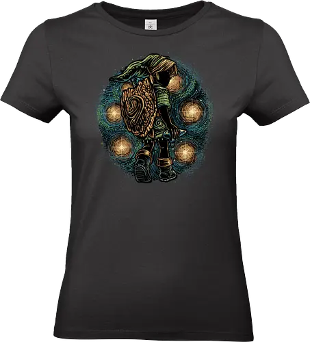 Melody of the Night Sky - legend, games, Japanese, adventure, Hero, gaming, gamer, videogames - Standard T-Shirt (Women)