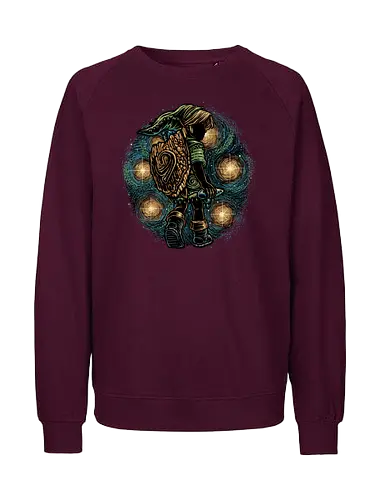 Melody of the Night Sky - legend, games, Japanese, adventure, Hero, gaming, gamer, videogames - Fairtrade Sweatshirt