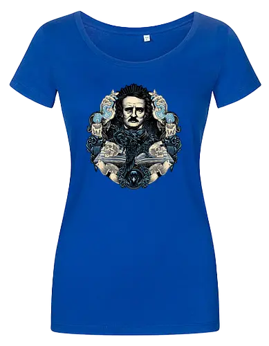 Keeper of the Macabre - Writer, poet, book, books, editor, critic, poetry, stories, theories, literature - Women T-Shirt