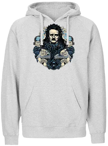 Keeper of the Macabre - Writer, poet, book, books, editor, critic, poetry, stories, theories, literature - Fairtrade Hoodie
