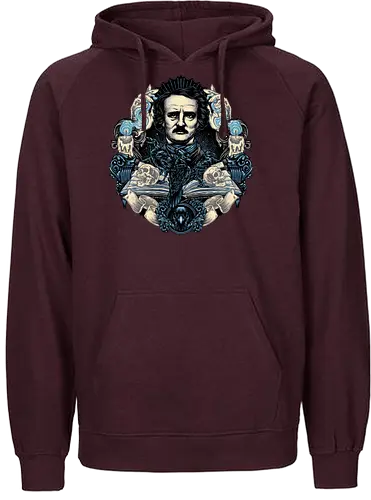 Keeper of the Macabre - Writer, poet, book, books, editor, critic, poetry, stories, theories, literature - Fairtrade Hoodie